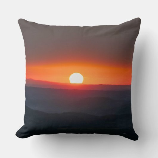 Coussin Dordogne Sunrise (Recto)