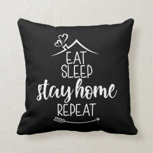 Coussin Dormir à la maison Répéter