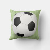 Coussin Dossier de naissance des garçons de soccerball Gre (Verso)