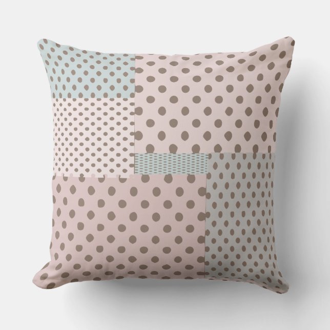 Coussin Dotée Pastel (Recto)