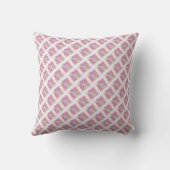 Coussin DOTS dimensionnels sur fond rose (Verso)