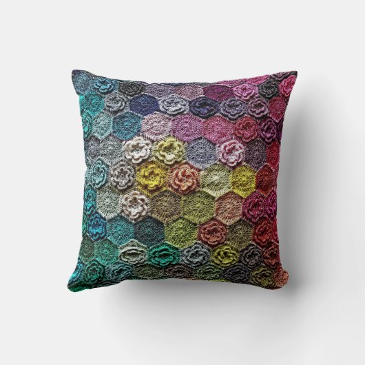 Coussin d'ouatine du crochet no2 (Verso)