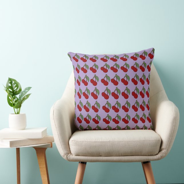 Coussin Double Cerise 2  (Chaise)