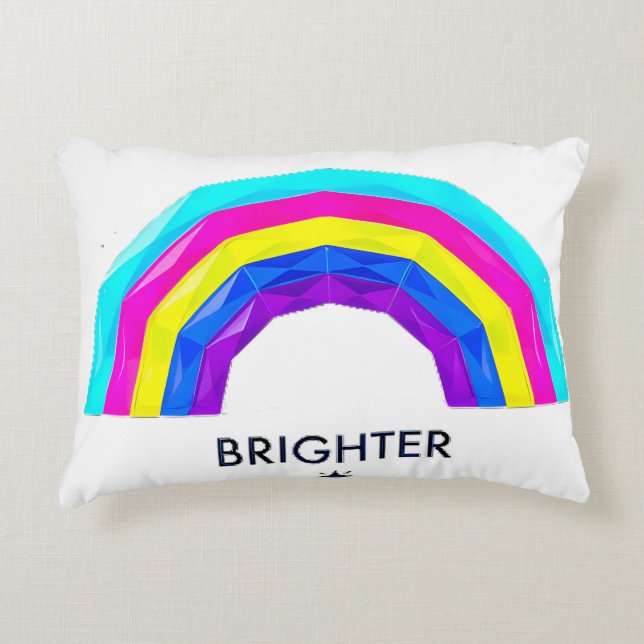 Coussin double face coloré (Devant)