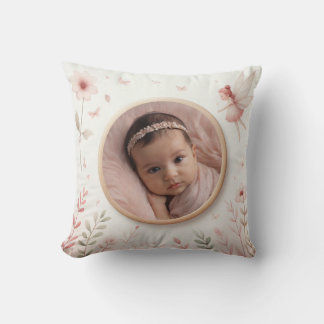 Coussin double face personnalisable avec cadre de