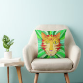 Coussin Double image McCatFace malicieux (Chaise)