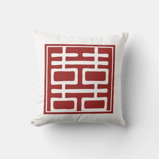 Coussin Double Mariage chinois (Recto)