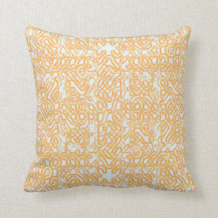 Coussin Double orange