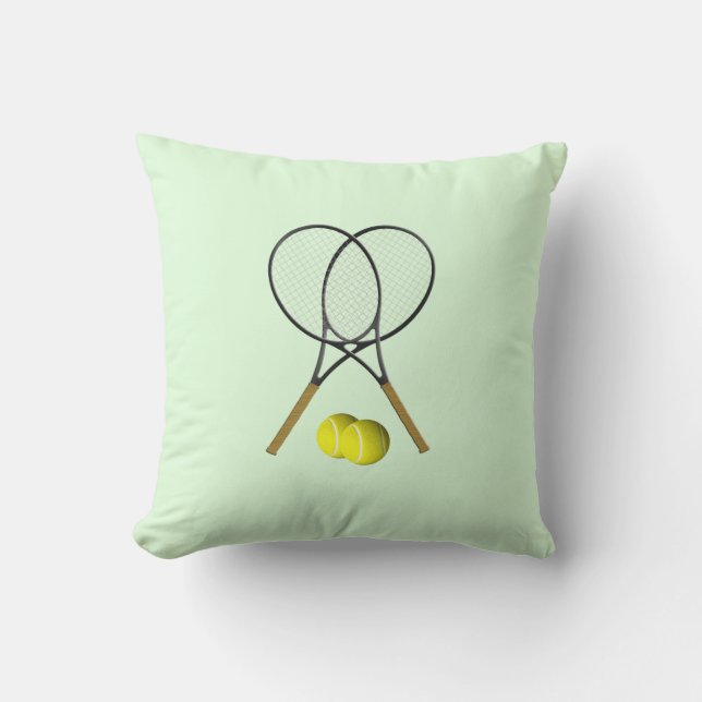 Coussin Doubles de tennis Green (Recto)