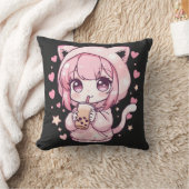 Coussin Douce Humeur Chibi (Couverture)