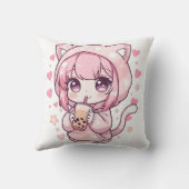 Coussin Douce Humeur Chibi (Verso)