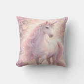 Coussin Douce Licorne pastel Fantaisiste (Recto)