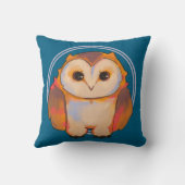 Coussin Douce petite chouette. (Verso)