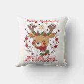 Coussin Douces ''PETITS'' Couleurs Saisonnières Noël (Verso)