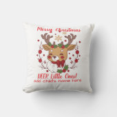 Coussin Douces ''PETITS'' Couleurs Saisonnières Noël (Recto)