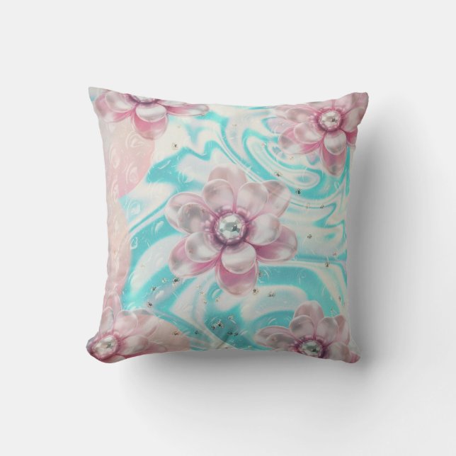 Coussin Douces rêves floraux  (Recto)