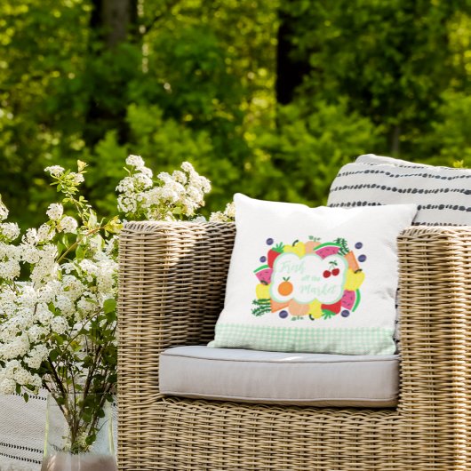 Coussin Douceur de mariage en plein air