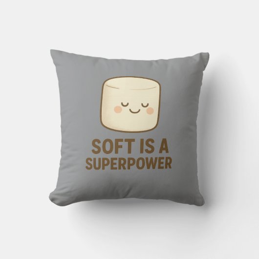 Coussin Douceur est un super pouvoir (Recto)