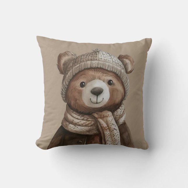 Coussin d'ours Brown (Recto)