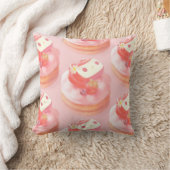 Coussin Doux comme un fruit : Le gâteau aux fraises de la  (Couverture)