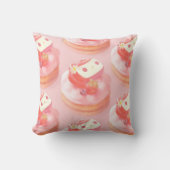 Coussin Doux comme un fruit : Le gâteau aux fraises de la  (Recto)