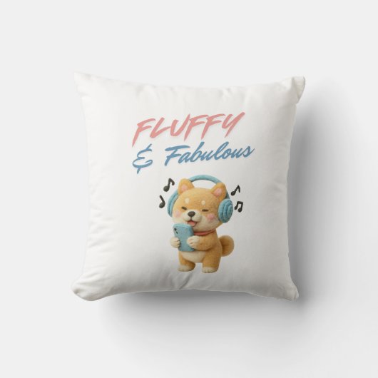 Coussin Doux et Fabuleux (Recto)