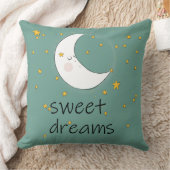 Coussin Doux Rêves Lune couchée (Couverture)