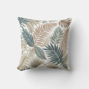 Coussin doux vert et Brown