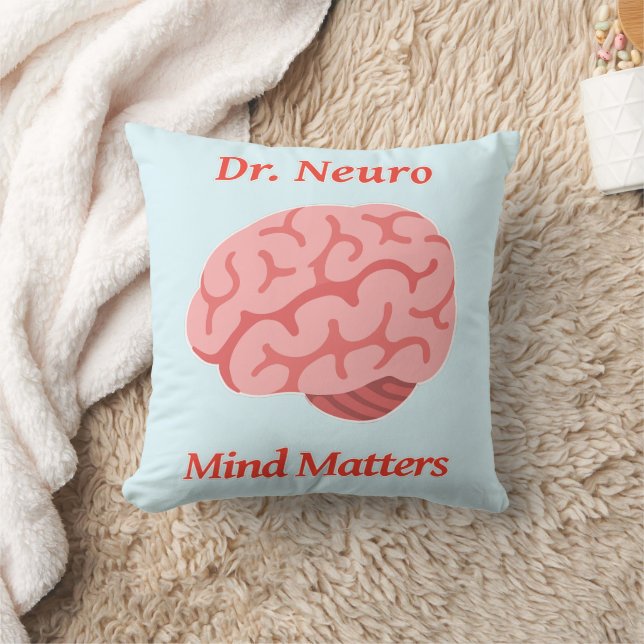 Coussin Dr. Neuro Mind Matters (Couverture)