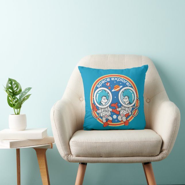 Coussin Dr Seuss | Cadet Un Cadet Deux Espace Explorer (Chaise)