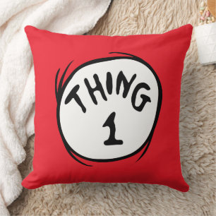 Coussin Dr Seuss Chose 1 Chose 2 - Chose 1