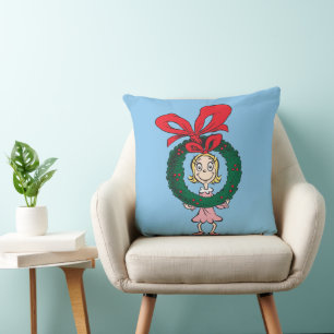 Coussin Dr. Seuss   Cindy-Lou Qui - Couronne