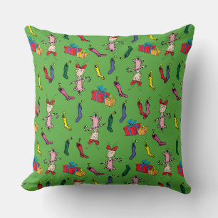 Coussin Dr. Seuss Grinch Motif Cindy-Lou Who