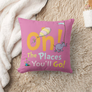 Coussin Dr. Seuss Oh ! La Parade des Endroits