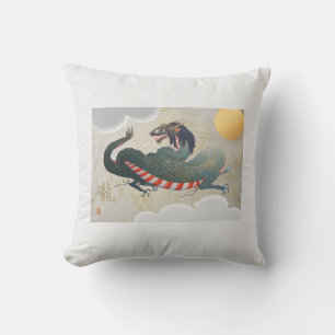 Coussin Dragon 16 po x 16 po
