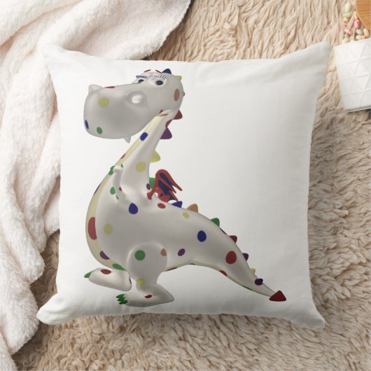 Coussin Dragon Bébé Drôle (Couverture)