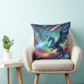 Coussin Dragon bleu (Chaise)