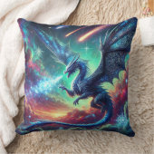 Coussin Dragon bleu (Couverture)