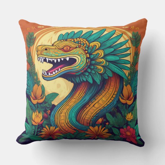 Coussin Dragon de chance (Recto)