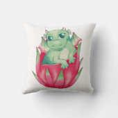 Coussin Dragon de Dragonfruit de bébé (Verso)