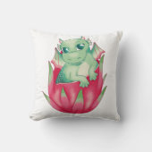 Coussin Dragon de Dragonfruit de bébé (Recto)