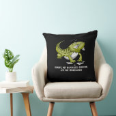 Coussin Dragon Lézard Étudiant À La Maison (Chaise)