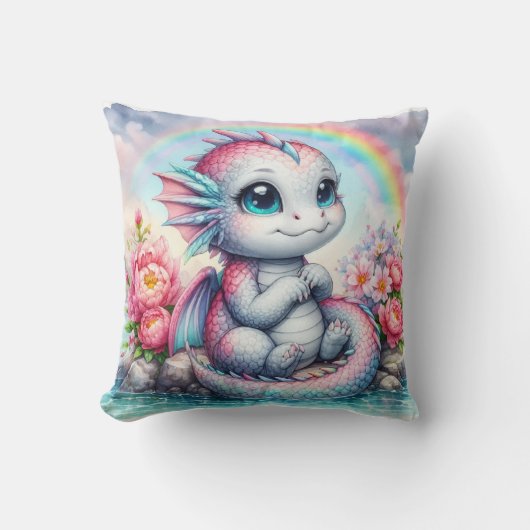 Coussin Dragon mignon (Recto)