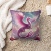 Coussin Dragon rose (Couverture)