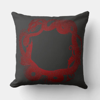 Coussin Dragon Rouge