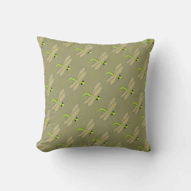 Coussin Dragonfly (Recto)