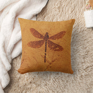 Coussin Dragonfly fossile