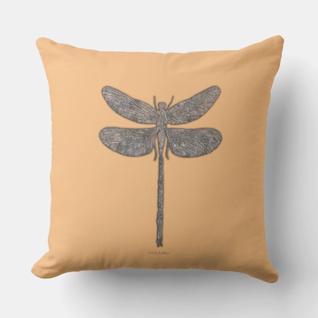 Coussin Dragonfly Talking Canyons, Nouveau-Mexique (Recto)