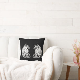 Coussin Dragons ailés