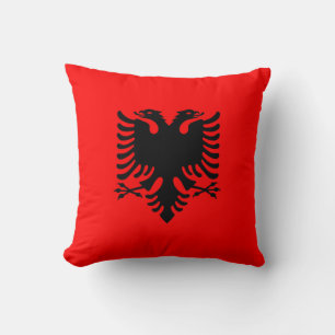 Coussin Drapeau albanais